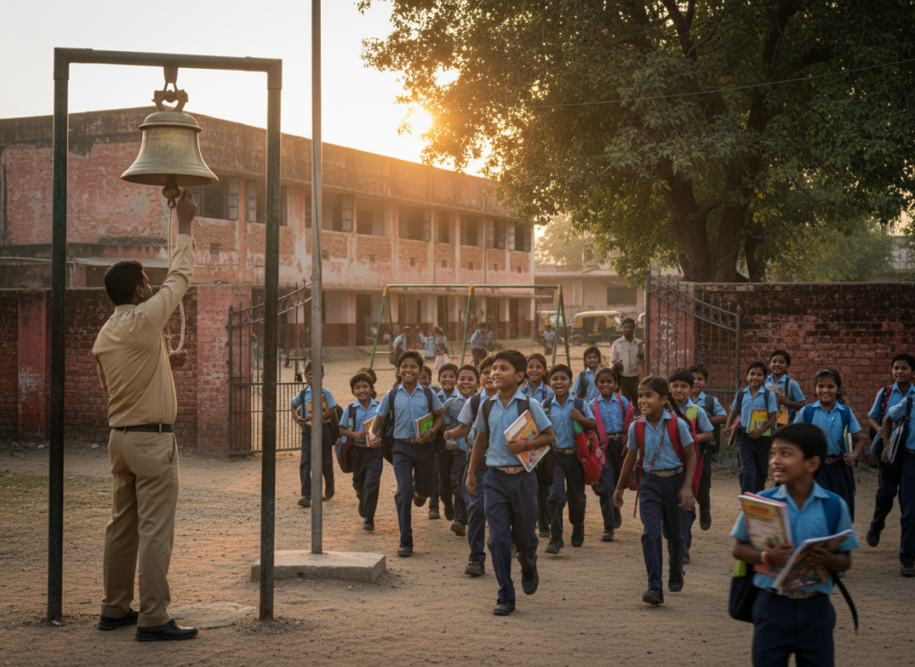 स्कूल की आख़िरी घंटी