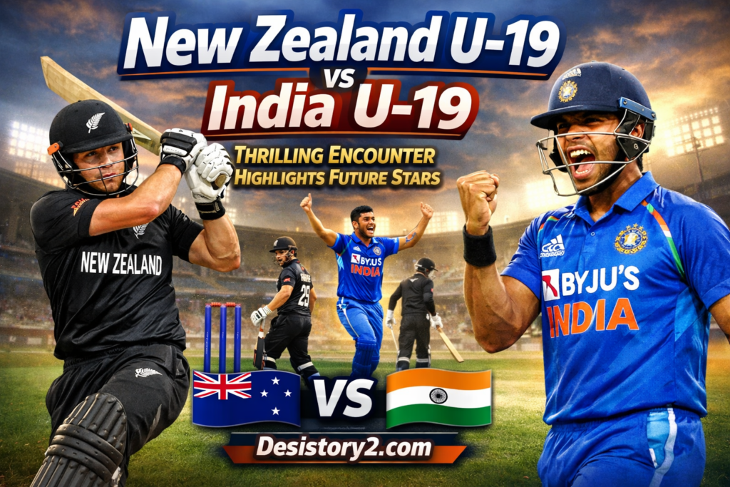 New Zealand U-19 vs India U-19: Thrilling Encounter Highlights Future Stars 