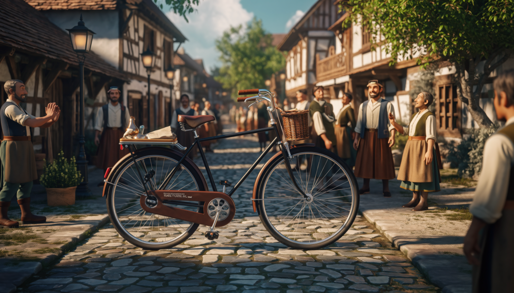 गाँव की पहली साइकिल