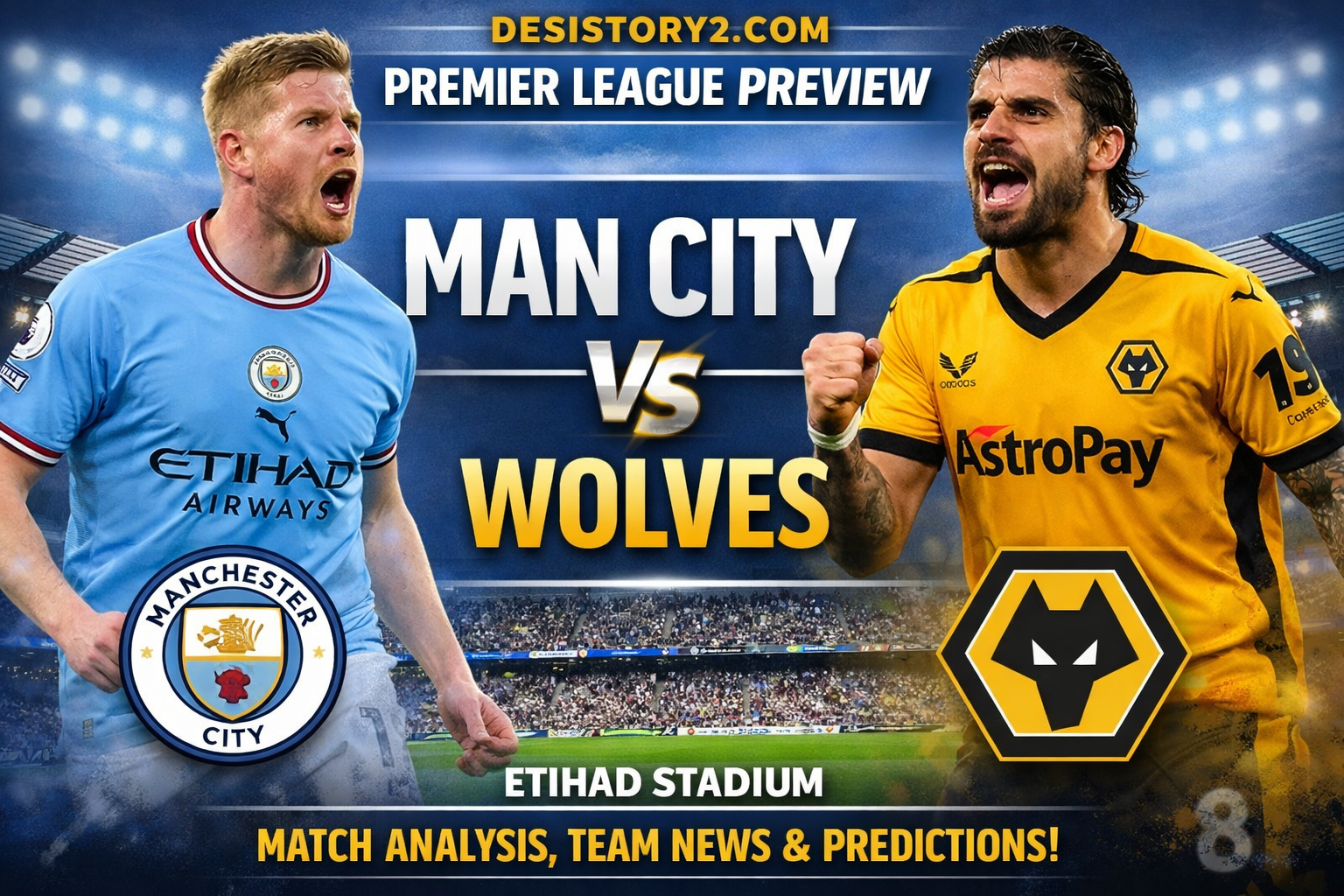Man City vs Wolves