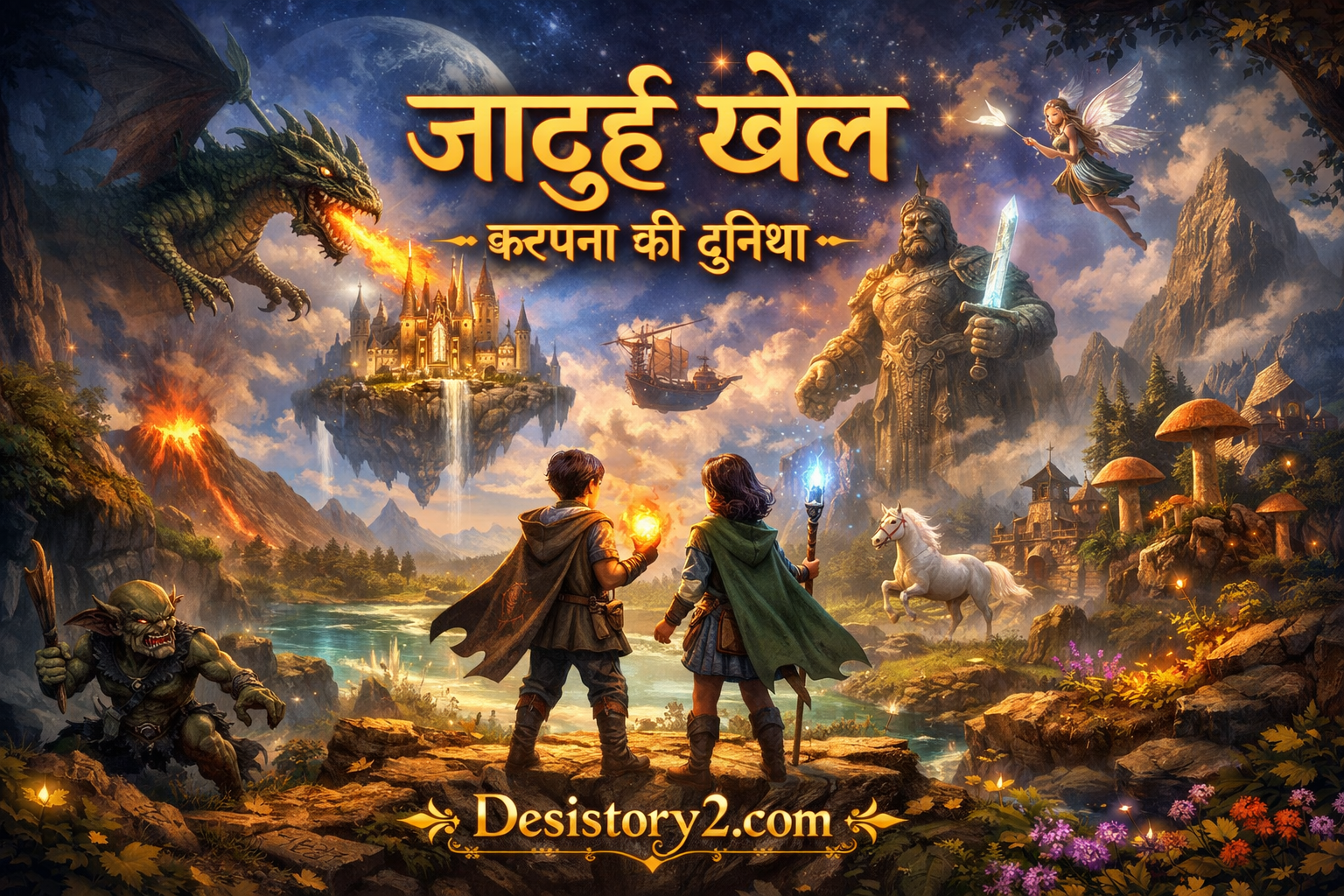 जादुई खेल - कल्पना की दुनिया