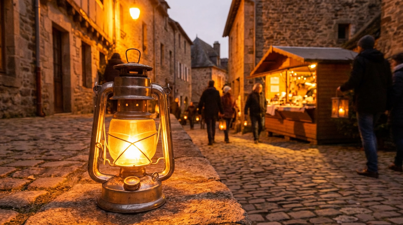 लालटेन की रोशनी